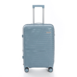 Medium SIZE Double Expandable Zippers Unbreakable Trolley Luggage , TSA Lock - 63 cm (24 Inch)
