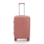 Medium SIZE Double Expandable Zippers Unbreakable Trolley Luggage , TSA Lock - 63 cm (24 Inch)