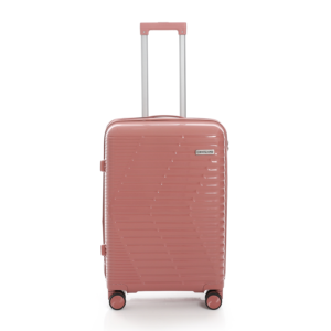 Medium SIZE Double Expandable Zippers Unbreakable Trolley Luggage , TSA Lock - 63 cm (24 Inch)