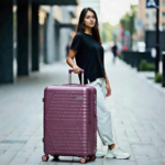 Large Size Double Expandable Zippers Unbreakable Trolley Luggage , TSA Lock - 71 cm (28 Inch) - Image 2