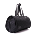 Black Folding Duffel Bag