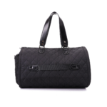 Black Folding Duffel Bag