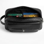 Men’s Leather Handbag – Premium Leather Clutch Handbag- Interior Card Slots and Hand Strap - Image 3