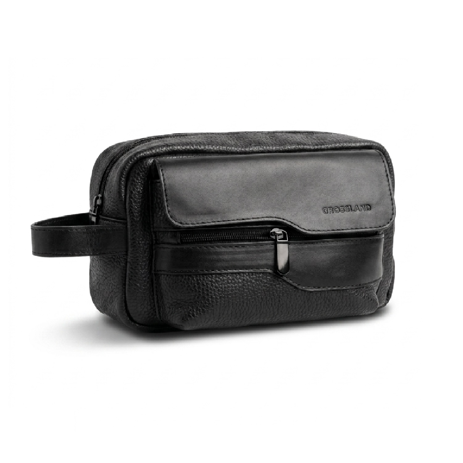 Black Leather Handbag For Men