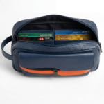 Men’s Leather Handbag – Premium Leather Clutch Handbag- Interior Card Slots and Hand Strap - Image 3