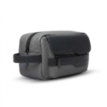 Grey Leather Handbag for Men