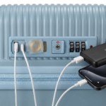 Cabin Size Trolley Luggage,USB Charging Port, Expandable Zipper With TSA Lock-20 Inch - Image 3