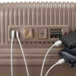 Cabin Size Trolley Luggage,USB Charging Port, Expandable Zipper With TSA Lock-20 Inch - Image 4